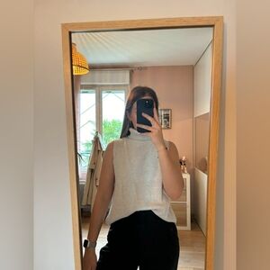 White Zara Tank Top, S